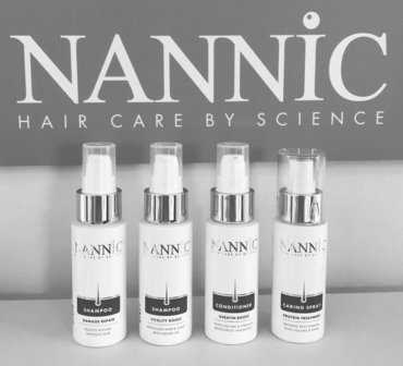 Nannic Bag 2x shampoo, 1x conditioner en 1x verzorgende spray (4x50ml reisverpakking)